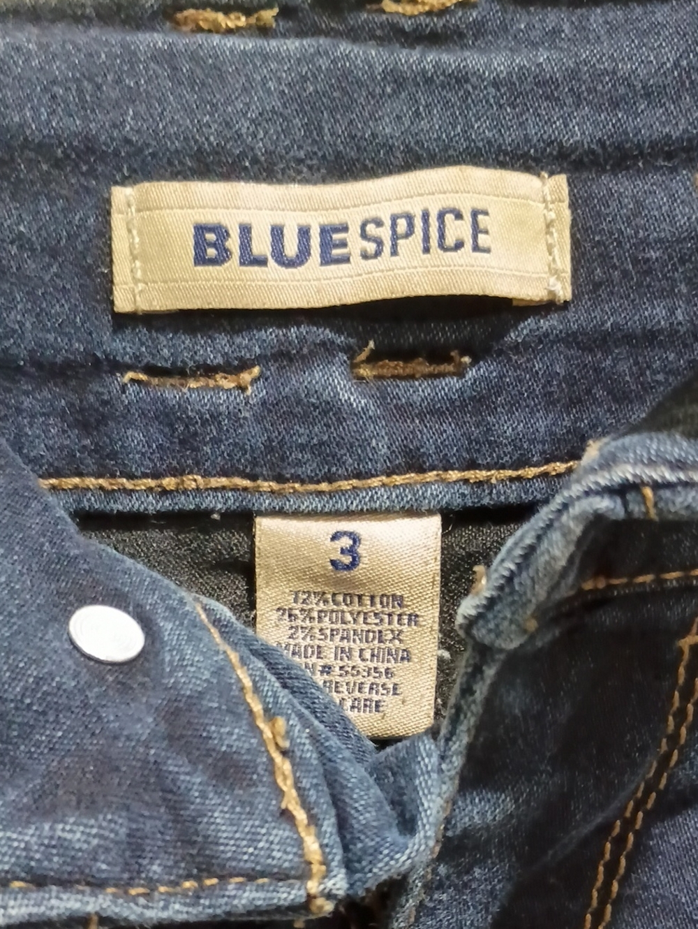 Blue Spice Navy Skinny Jeans